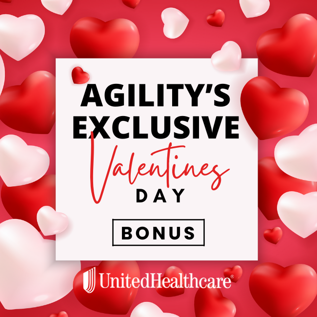 Agility’s Exclusive Valentine's Day UHC Bonus